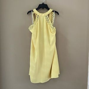 Lulu yellow summer dress